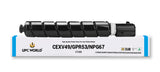 UPC World TONER CARTRIDGE CEXV49/GPR53/NPG67 Cyan