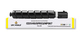 UPC World TONER CARTRIDGE CEXV49/GPR53/NPG67 Yellow