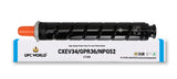 UPC World TONER CARTRIDGE CXEV34/GPR36/NPG52 Cyan