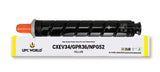 UPC World TONER CARTRIDGE CXEV34/GPR36/NPG52 Yellow